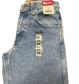 Vintage JNCO Sista Girlie Stuff High-Waisted Light Wash Wide Leg Jeans Size 5